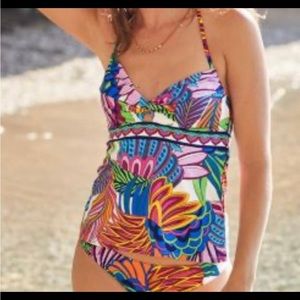 Tankini Top Trina Turk 
Size 14